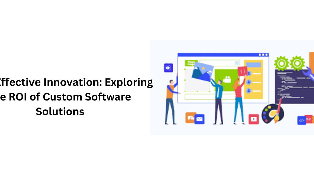 Cost-Effective Innovation: Exploring the ROI of Custom Software Solutions